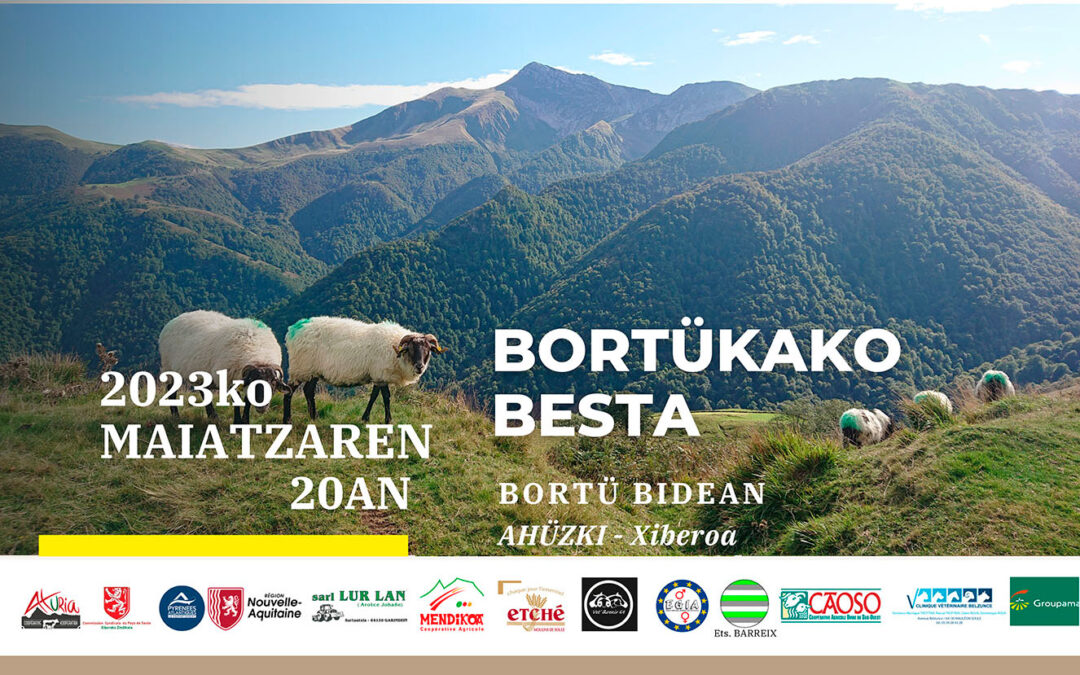 Fiesta de la Trashumancia (Bortükako besta) – 20 de mayo de 2023 en Ahuzki